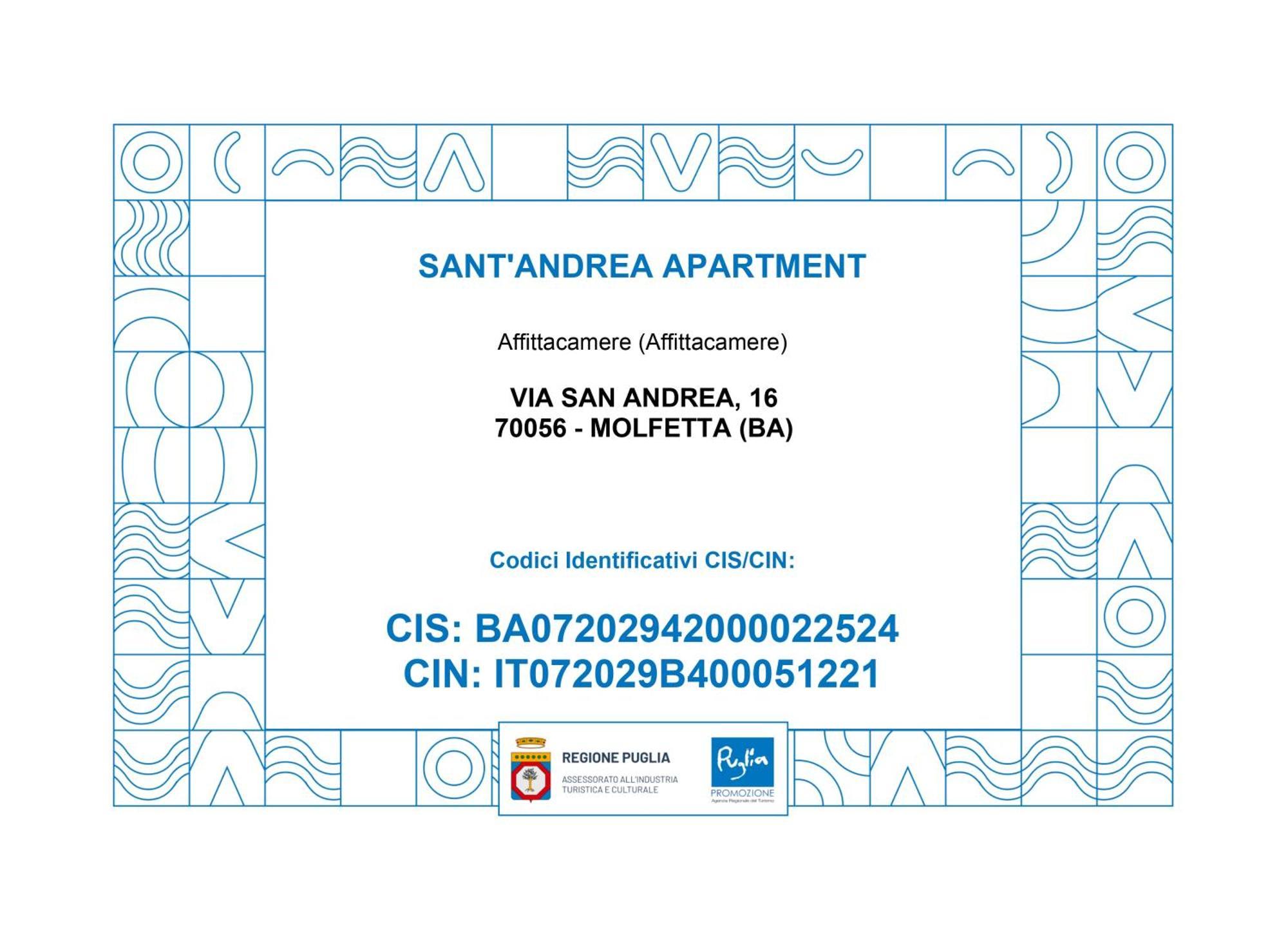 Sant'Andrea Apartment Molfetta Exterior photo